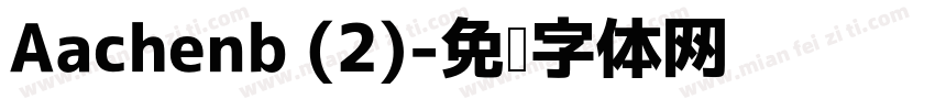 Aachenb (2)字体转换